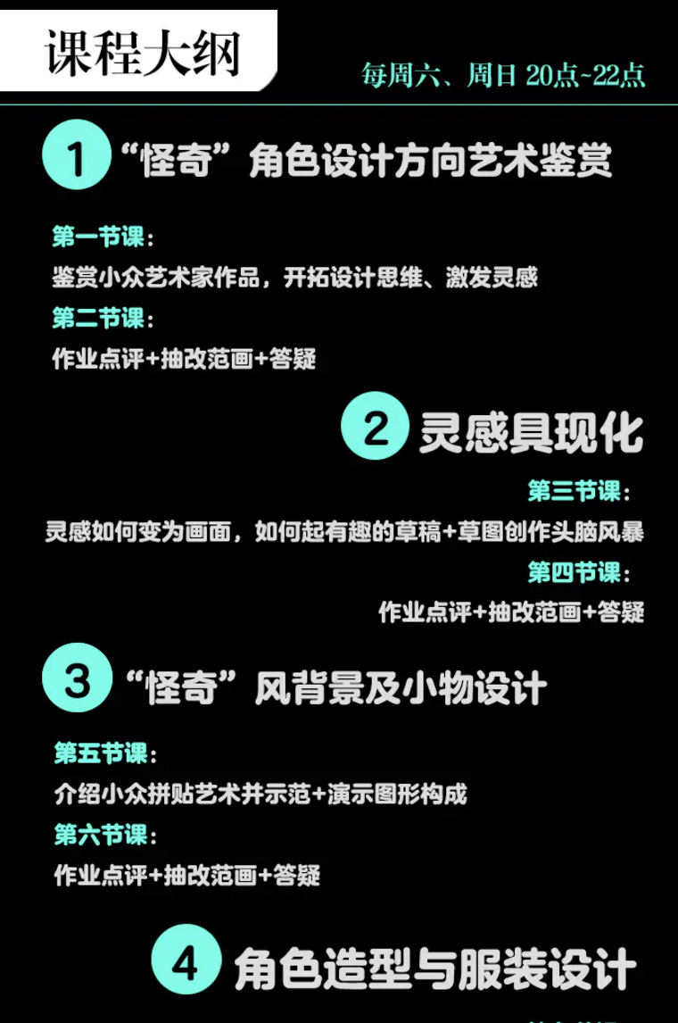 bb钞怪奇角色设计系统班2020年8月的插画教程