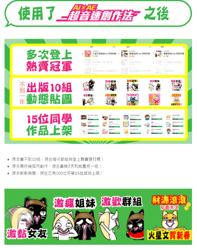 不会画图也能创作角色line动态贴图【画质高清】