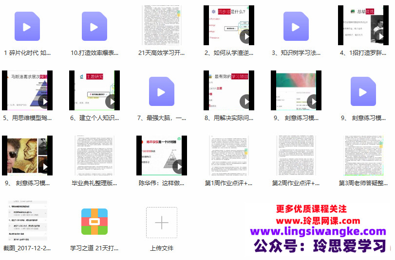 21天高效学习训练营超级学习力第一期