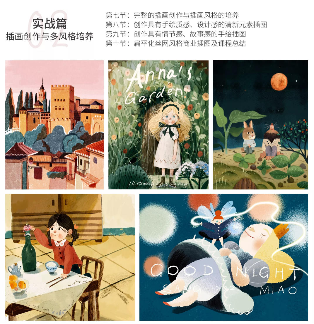 苗桑零基础iPad插画系统班2021年7月结课